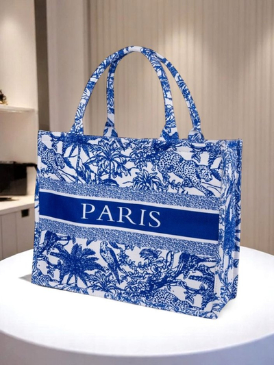 Royalfashion Sac en tissu Jardin de Paris