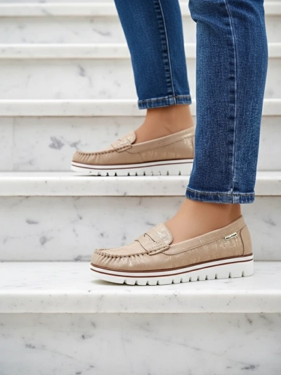 Mocassins en suède éco Royalfashion pour femmes Bellisse