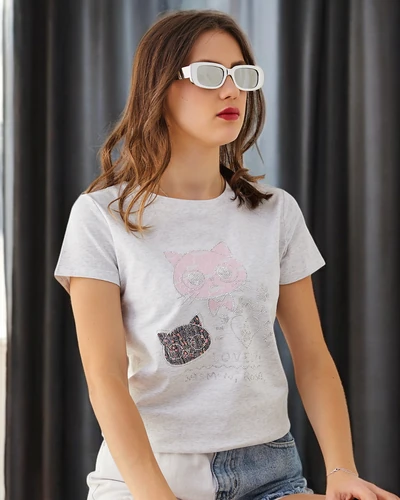 Blouse en coton pour femmes Royalfashion