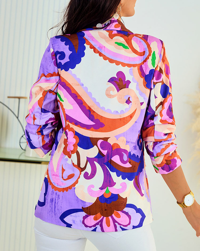 Royalfashion Veste à motifs pour femme