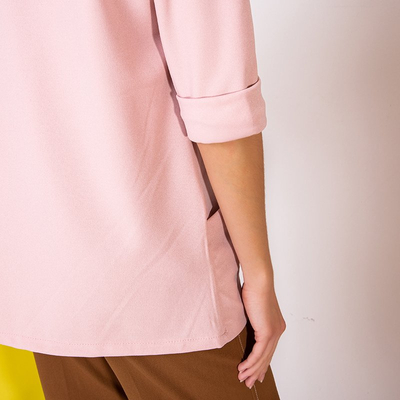 Cape femme rose clair sans fermeture - Vêtements