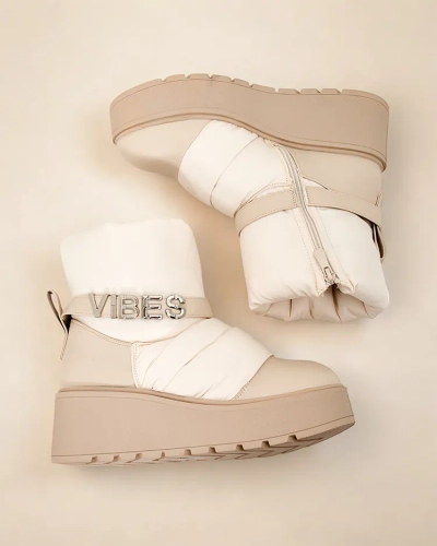 Royalfashion Bottes de neige pour femmes Figior