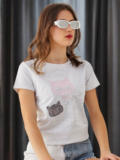Blouse en coton pour femmes Royalfashion