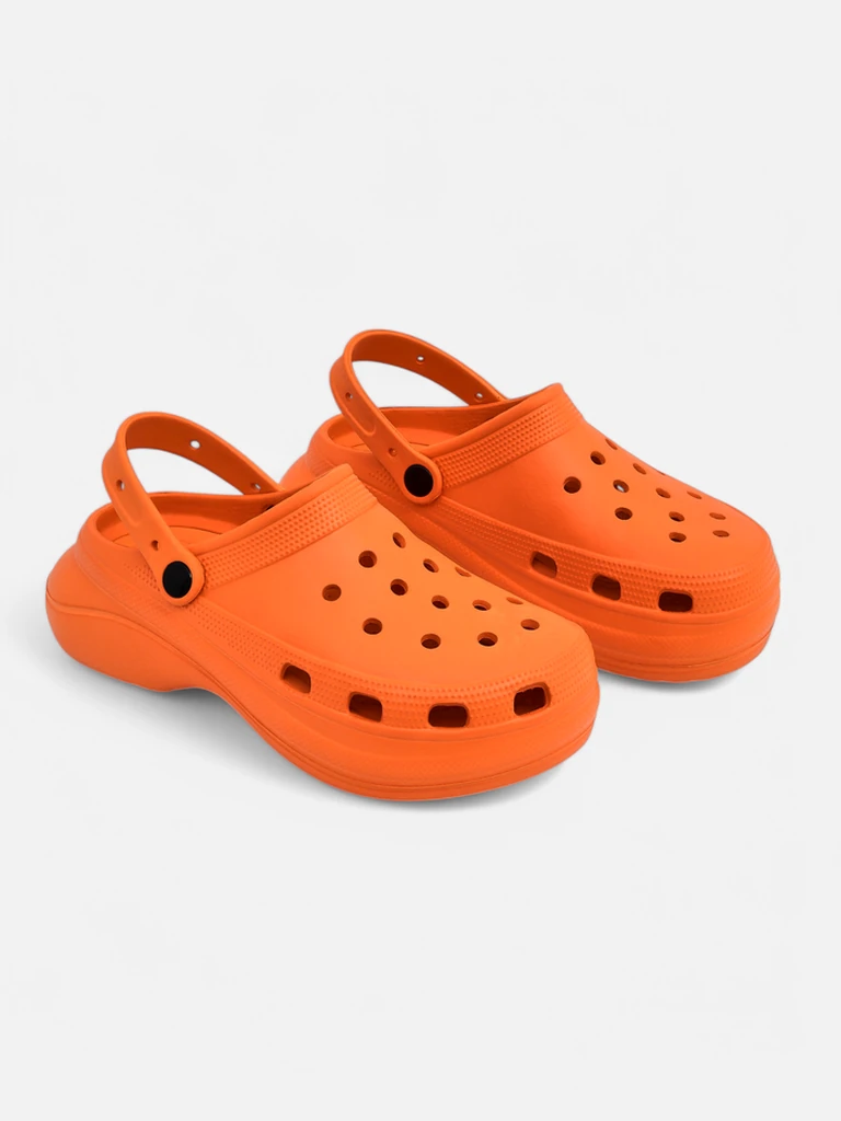 Royalfashion Tongs en caoutchouc perforées pour femmes Dellosa