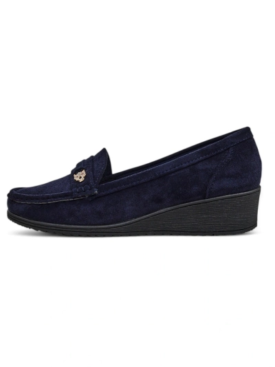 Mocassins Royalfashion pour femmes sur un petit talon Polefle