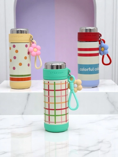 Royalfashion Mug Thermos Thermique avec Étiquette Keep Young