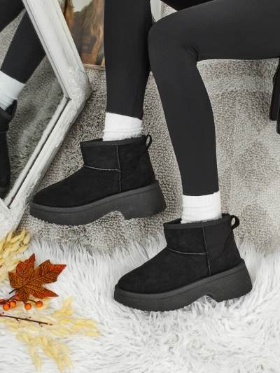 Bottes courtes style bottes de neige pour femmes Liorah