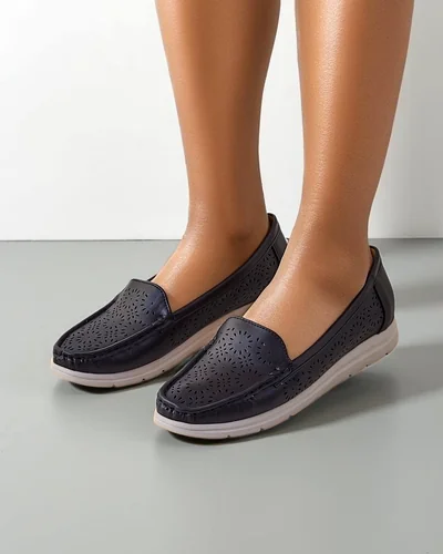 Mocassins perforés pour femmes Royalfashion Besset