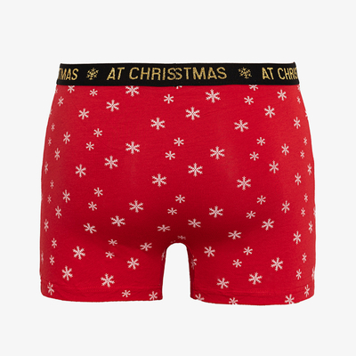 Boxer Homme Rouge - Sous-Vêtements