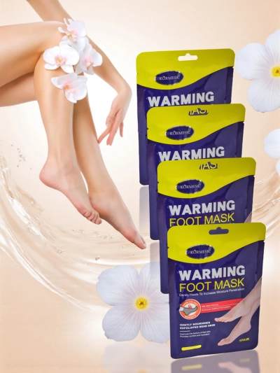 Aurelia Warming Foot Mask Kormesic à la Centella et Camélia – masque régénérant
