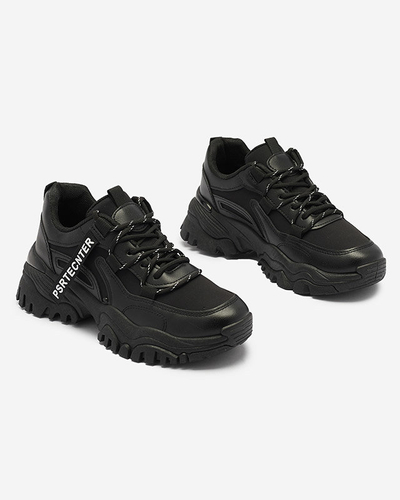 Chaussures de sport noires pour femmes Evilpo- Footwear