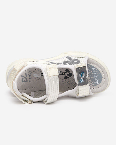 Sandales blanches pour enfants Doniso - Chaussures