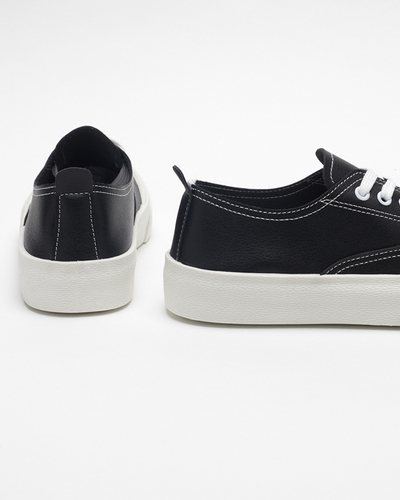 OUTLET Baskets noires pour femmes Lorino - Footwear