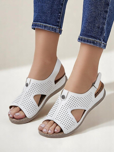Royalfashion Sandales ajourées pour femmes Leminni