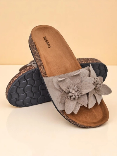 Tong Royalfashion pour femmes avec des fleurs colorées