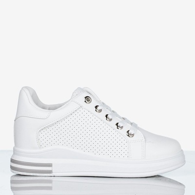 Chaussures de sport pour femmes Foster blanches - Chaussures 1