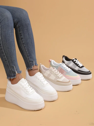 Baskets plateforme pour femmes Royalfashion Siserra