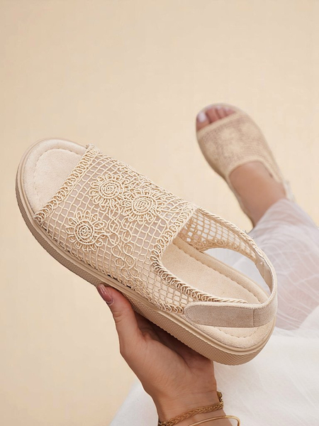 Sandales ajourées pour femme Royalfashion à tige Levay