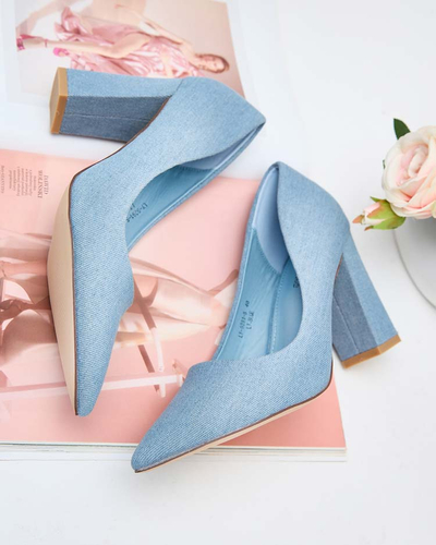 Royalfashion Escarpins Jeansem Stiletto pour femme