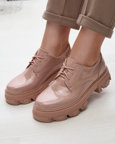 Demi-pointes laquées roses pour femme Delgor- Footwear