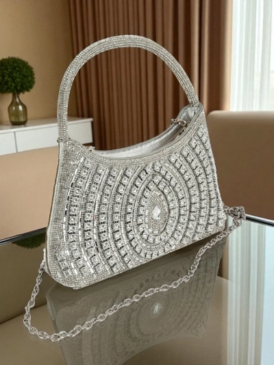 Royalfashion Pochette pour femme avec zircons Sova Glint