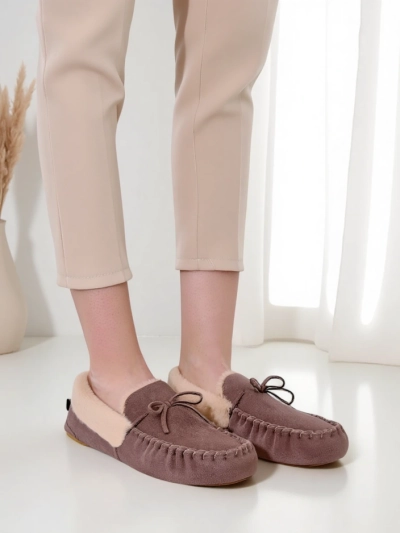 Mocassins Royalfashion pour femmes avec fourrure Ahtikes