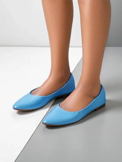 Royalfashion Ballerines en cuir verni pour femmes Aramiese