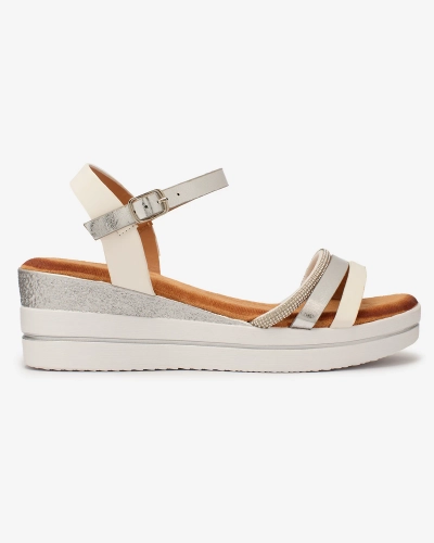 Royalfashion Sandales à ancre argentée Afocla pour femme