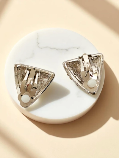 Royalfashion Boucles d'oreilles à clip pour femme avec zircon cubique