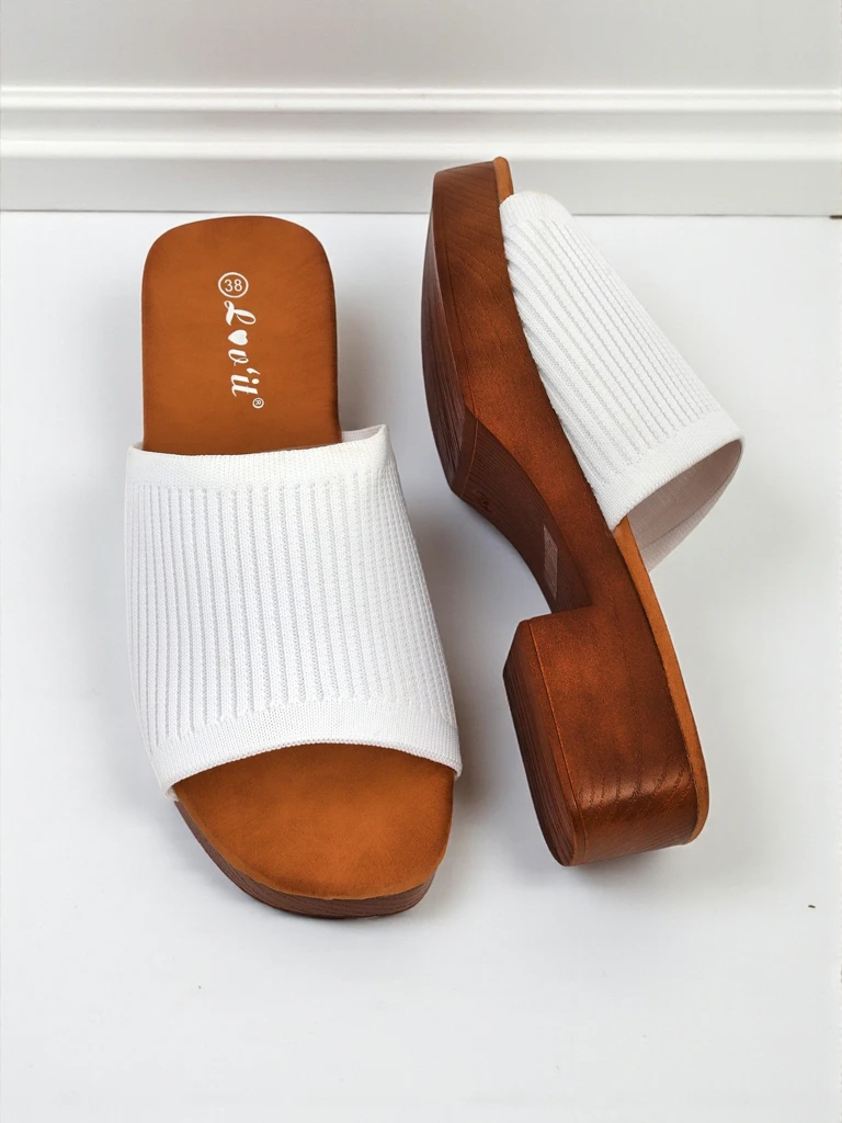 Royalfashion Mules Ribbed Grace