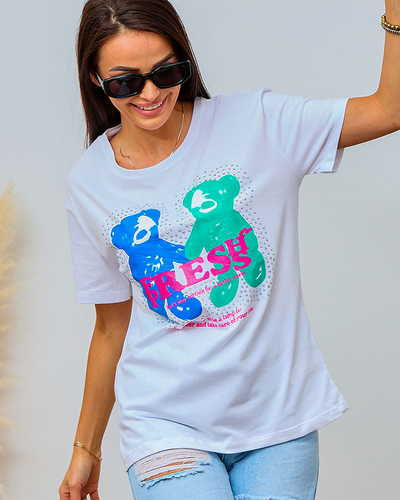 Royalfashion T-shirt imprimé pour femme