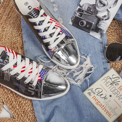 Baskets noires Gladys - Chaussures