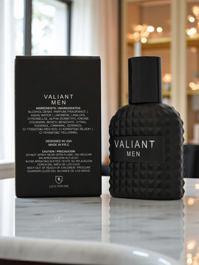 Eau de parfum inspirée pour homme Valiant Black