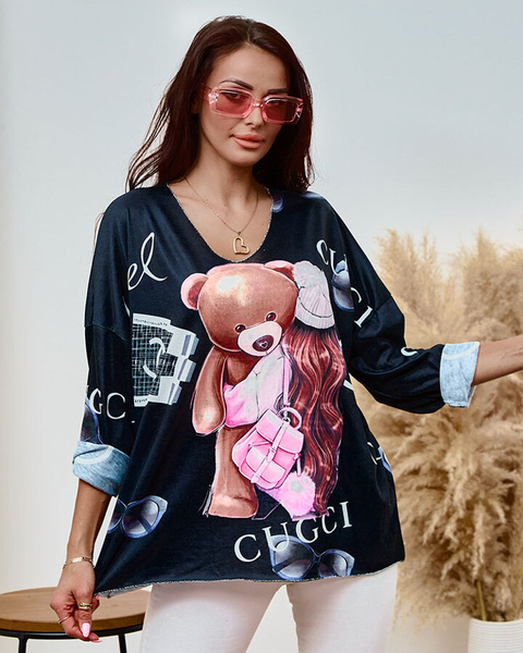 Royalfashion Chemisier imprimé pour femme