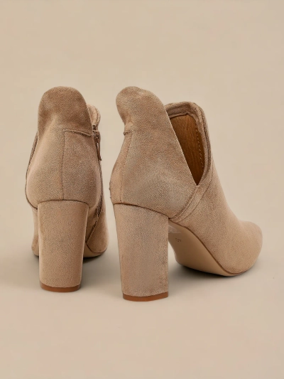 Bottes marron clair avec coupe Alania - Footwear