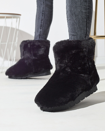 Bottes de neige pour femmes en noir Ottola- Footwear