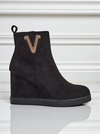 Royalfashion Nerias Bottes à talons pour femmes