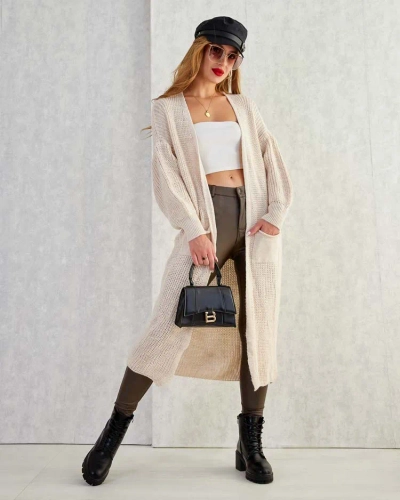 Royalfashion Pull couvre-lit tricoté pour femme