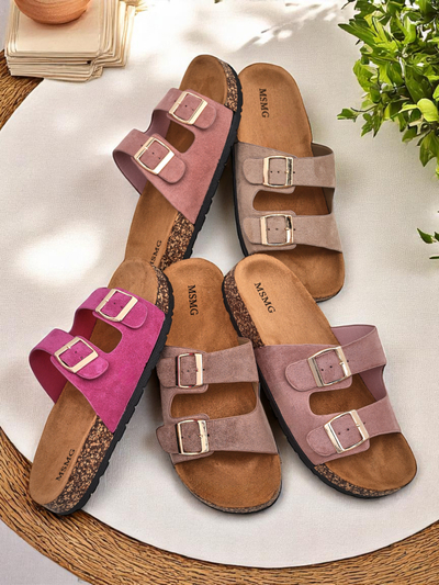 Sandales pour femmes Royalfashion avec boucles Foumy