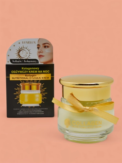 Crème de Nuit Nourrissante au Collagène Luxelux 50 g