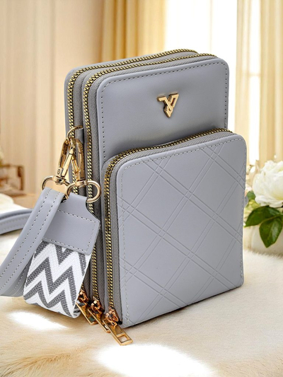 Royalfashion Sac à main portefeuille multifonctionnel avec bandoulière Suite Style