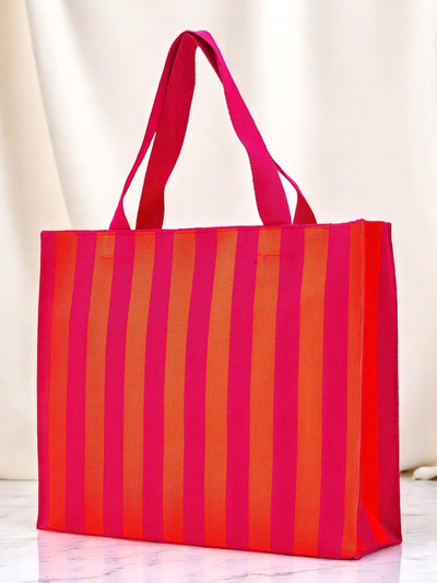 Royalfashion Sac en tissu Rayures Coucher de soleil