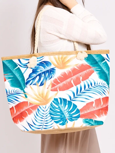 Royalfashion Grand sac en tissu avec imprimé