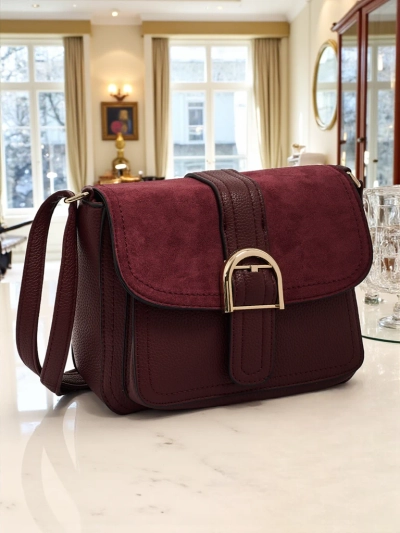 Petit sac à main pour femmes en cuir écologique Karelia