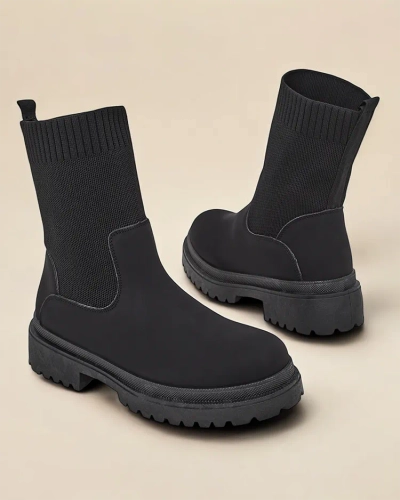 Bottines à enfiler pour femmes Royalfashion Dorino