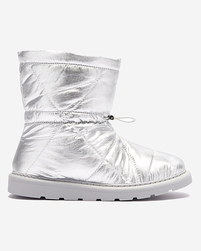 Silver bottes isolées pour femmes a'la bottes de neige Kaliolen - Footwear