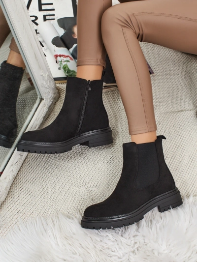 Bottines Chelsea pour femmes en éco-daim Yorves