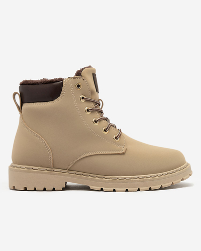 Royalfashion Trappeurs Effenbe gris-beige pour homme