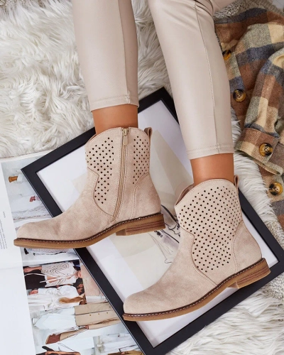 Royalfashion Bottes ajourées Toffas pour femme