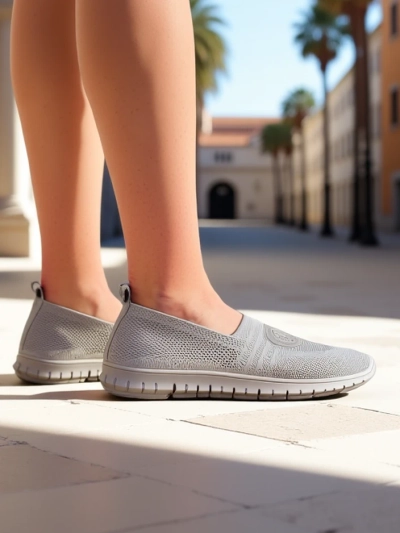 Royalfashion Mocassins de sport pour femmes Pertepses